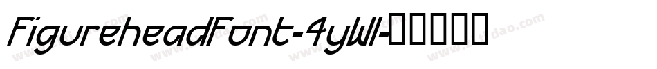 FigureheadFont-4yWl字体转换