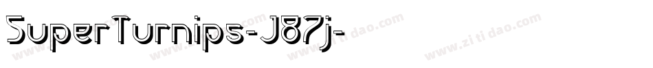 SuperTurnips-J87j字体转换