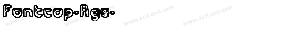 Fontcop-Rge字体转换