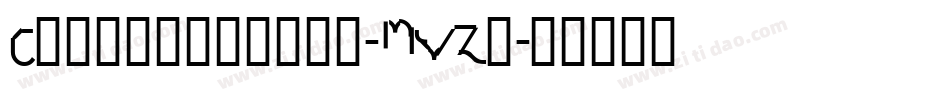 Campanileflf-MVZn字体转换