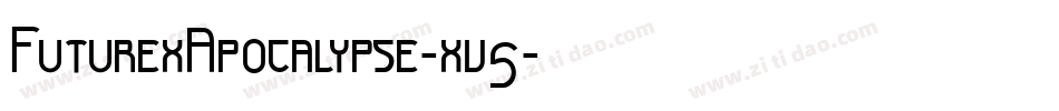 FuturexApocalypse-xv5字体转换