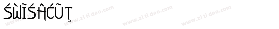 SWISHBUT字体转换