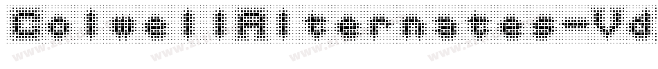 ColwellAlternates-VdZ字体转换