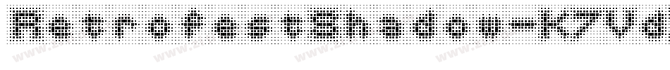 RetrofestShadow-K7VdZ字体转换