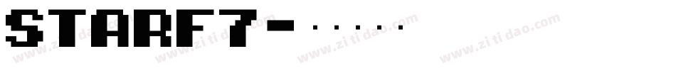 STARF7字体转换