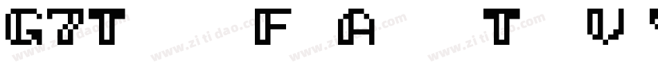 G7TwinbeeForArcadeTtf-VqYl字体转换