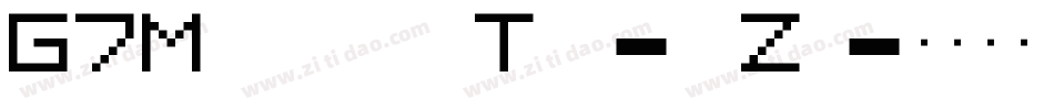 G7MakaimuraTtf-xoZm字体转换