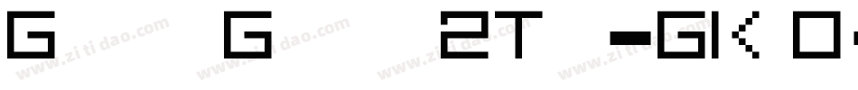GradiusGradius2Ttf-GKeO字体转换