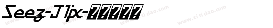 Seez-J1jx字体转换