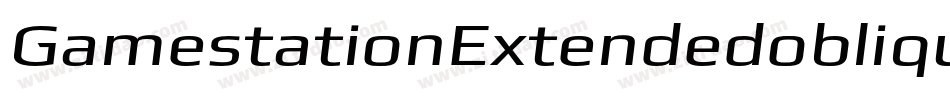 GamestationExtendedoblique-lepe字体转换