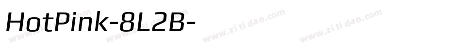 HotPink-8L2B字体转换
