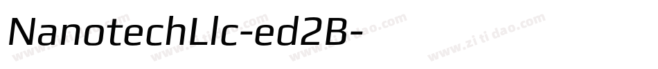 NanotechLlc-ed2B字体转换