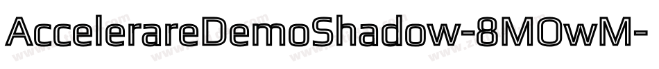 AccelerareDemoShadow-8MOwM字体转换