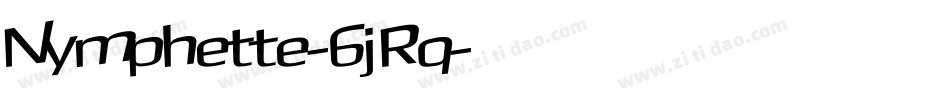 Nymphette-6jRq字体转换