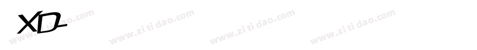 狮尾XD字体转换