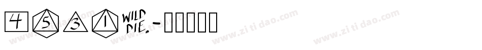 Dicey字体转换
