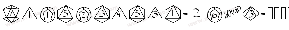Gamingdice-Brz3字体转换