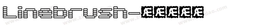 Linebrush字体转换