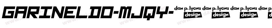 Garineldo-MJqY字体转换