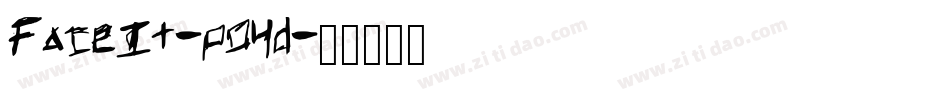 FaceIt-po4d字体转换