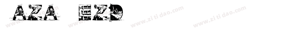Gaza-Bezd字体转换