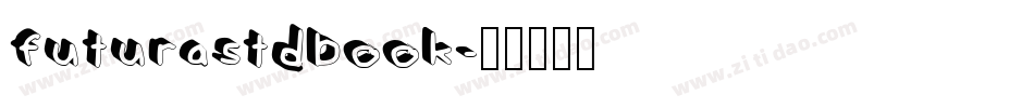 futurastdbook字体转换