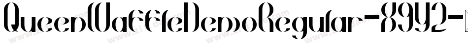 QueenWaffleDemoRegular-X9Y2字体转换