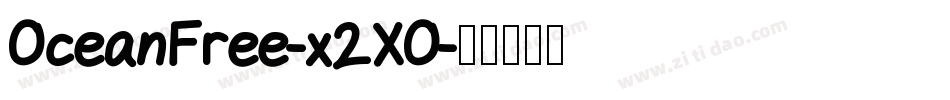 OceanFree-x2XO字体转换