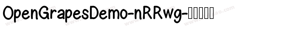 OpenGrapesDemo-nRRwg字体转换