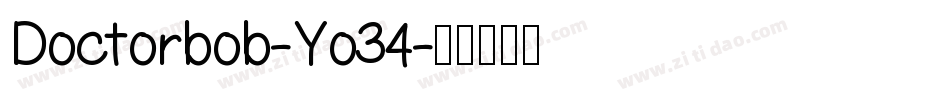 Doctorbob-Yo34字体转换