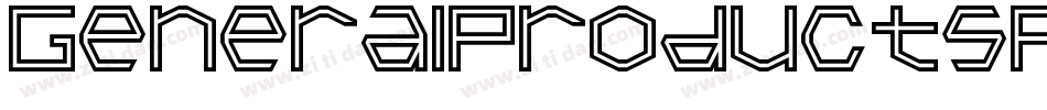 GeneralProductsRegular-d62Z字体转换