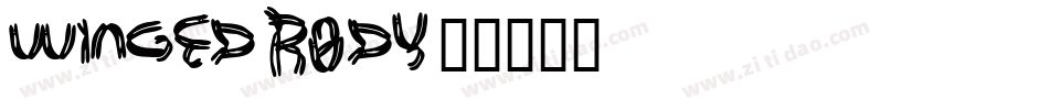Winged-r0Dy字体转换
