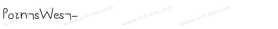 PointsWest字体转换