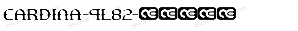 Cardina-9L82字体转换