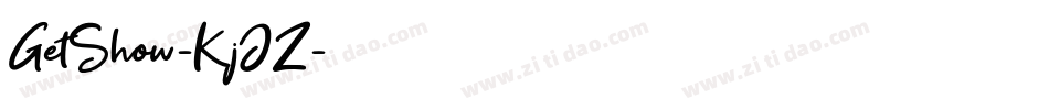 GetShow-KjJZ字体转换