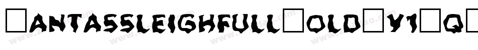 SantassleighfullBold-y1Yq字体转换 SantassleighfullBold-y1Yq字体转换