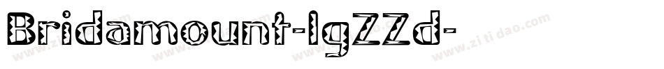 Bridamount-lgZZd字体转换