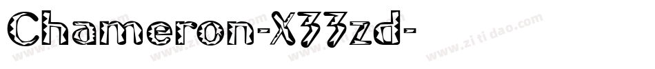 Chameron-X33zd字体转换