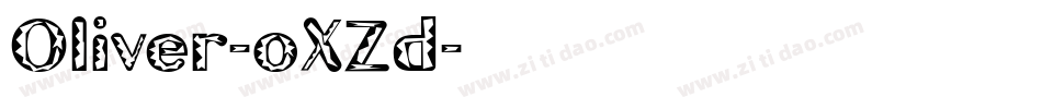 Oliver-oXZd字体转换 Oliver-oXZd字体转换