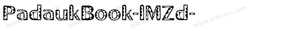 PadaukBook-lMZd字体转换