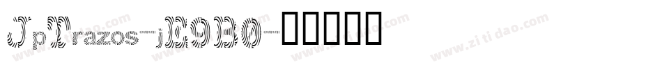 JpTrazos-jE9B0字体转换 JpTrazos-jE9B0字体转换