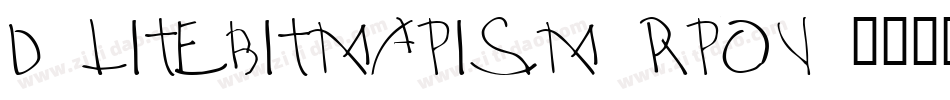 D3Litebitmapism-RpOv字体转换