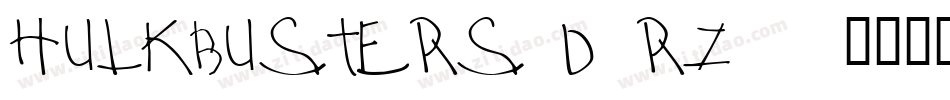 Hulkbusters3D-rZ59字体转换