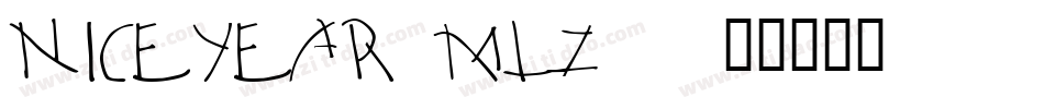Niceyear-mLZ59字体转换