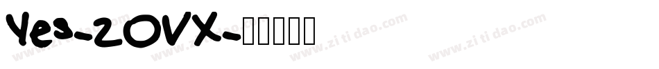 Yes-20VX字体转换