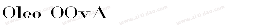 Oleo-OOvA字体转换