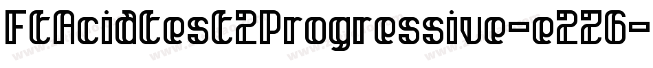 FtAcidtest2Progressive-e2Z6字体转换