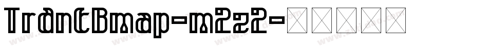 TrdntBmap-m2z2字体转换