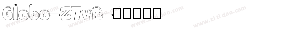 Globo-Z7vB字体转换