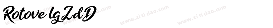 Rotove-lgZdD字体转换
